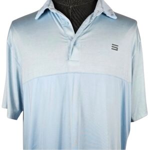 Three Sixty Six Men's Poly Blend Short Sleeve Golf Polo Casual Sport Size XL